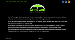 Desktop Screenshot of alienarc.com